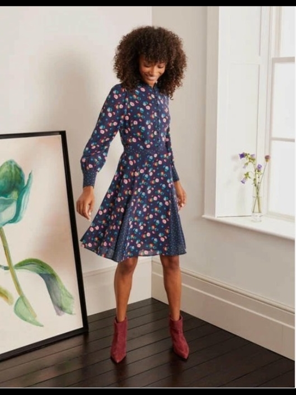 Boden Christina Dress Size 6L